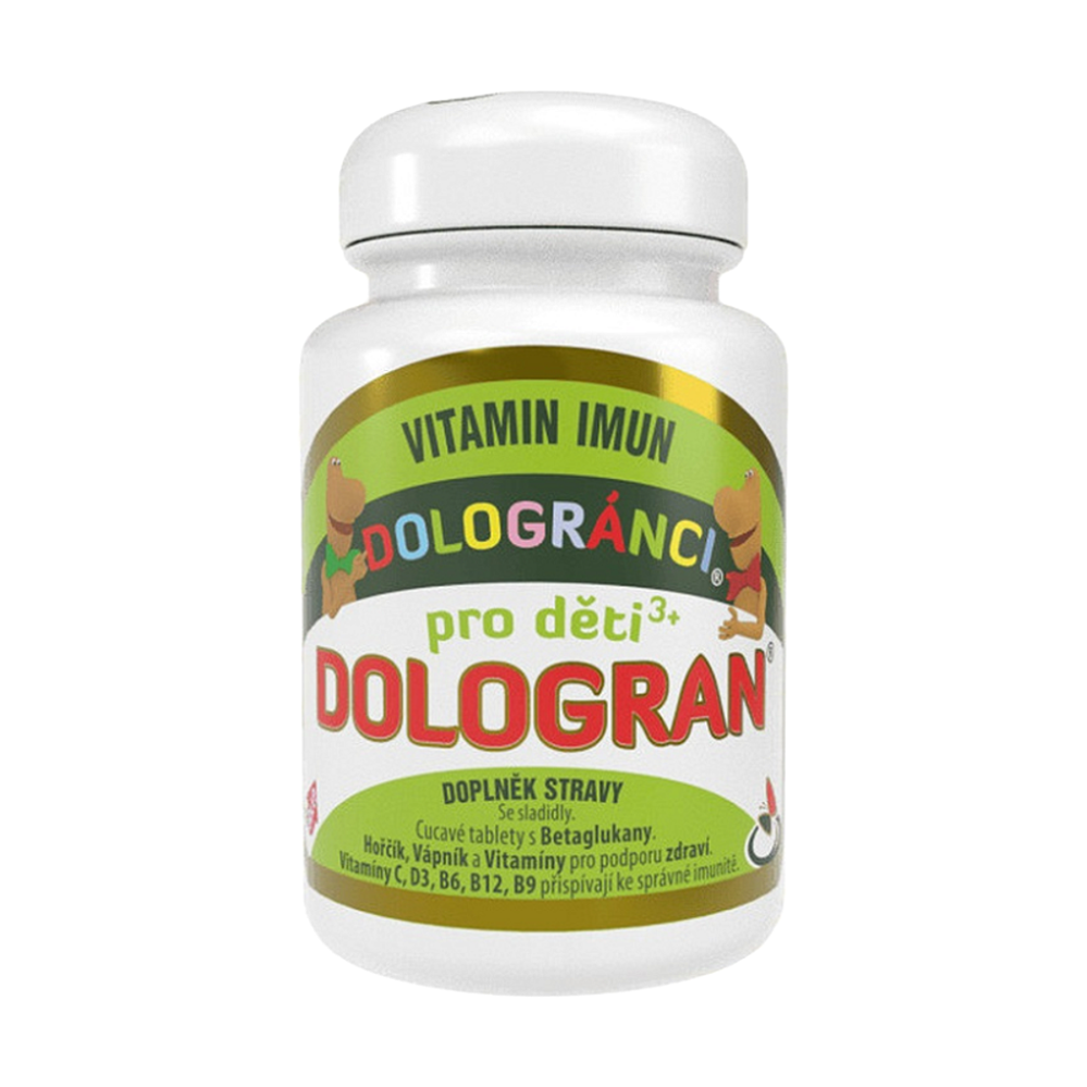 DOLOGRAN pro děti 3+DOLOGRÁNCI Vitamin Imun 60 tablet