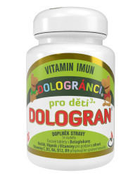Dologran pro děti 3+ Dologránci Vitamin Imun 60 tablet