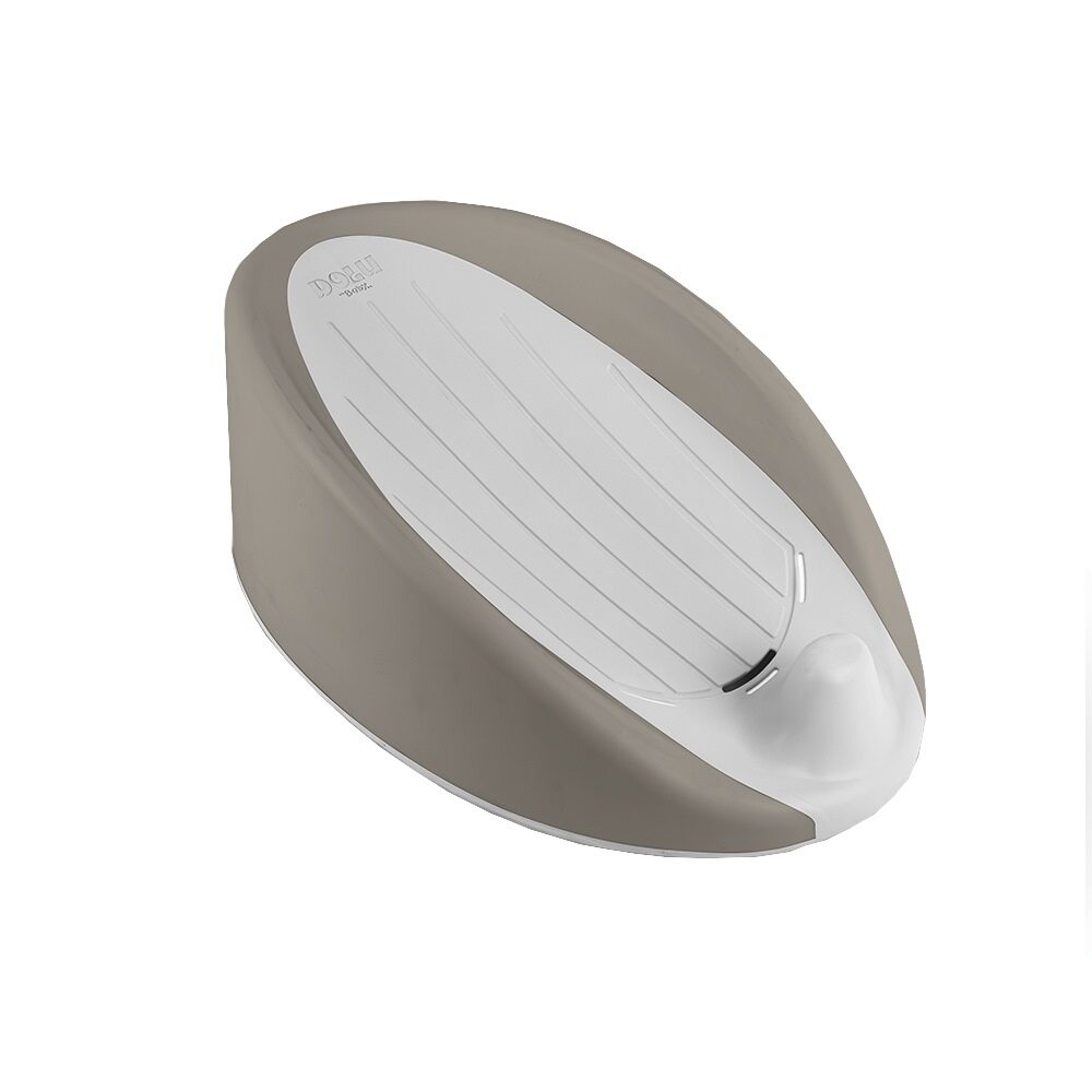 Dolu Dětské protizkluzové lehátko do vany, šedá, 20x55,5x35 cm