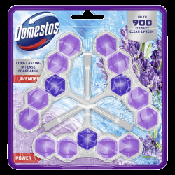 DOMESTOS Power 5 Lavender WC blok 3 x 50 g