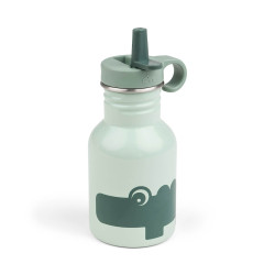 Done by Deer nerezová láhev Croco, zelená, 350 ml