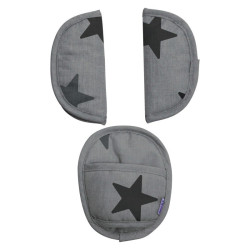 Dooky chránič pásu Universal Pads Grey Stars