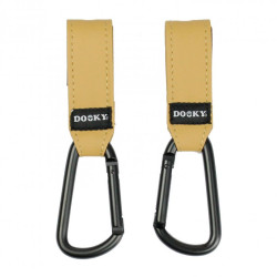 Dooky háčky Buggy Hook SMALL 2ks Brown