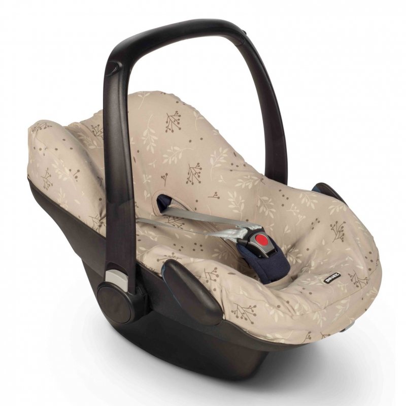 Dooky potah na autosedačku Seat Cover 0+ Romantic Leaves Beige