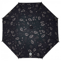 Dooky slunečník na kočárek Romantic Leaves Black