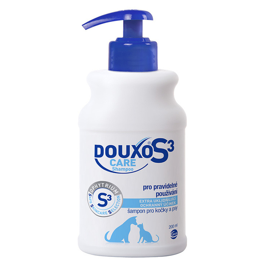DOUXO S3 Care šampon pro každodenní péči pro psy a kočky 200 ml