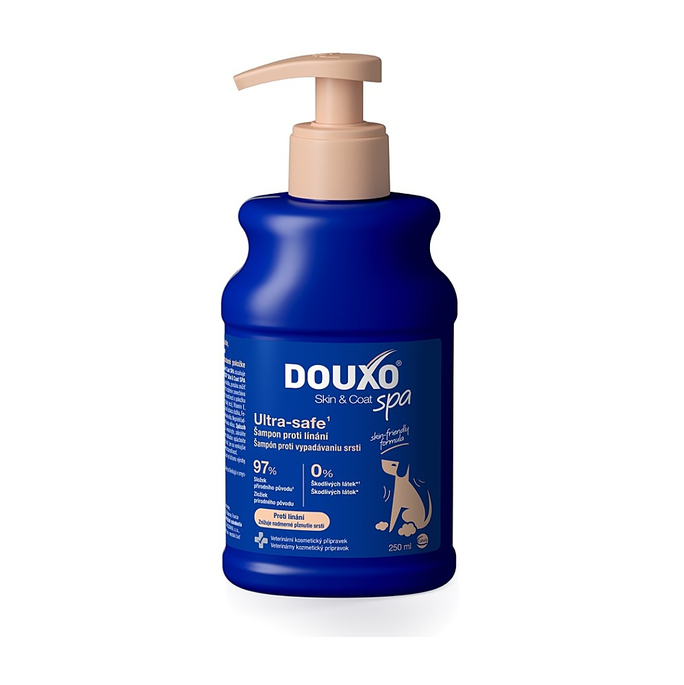 DOUXO Skin & Coat spa šampon proti línání pro psy 250 ml