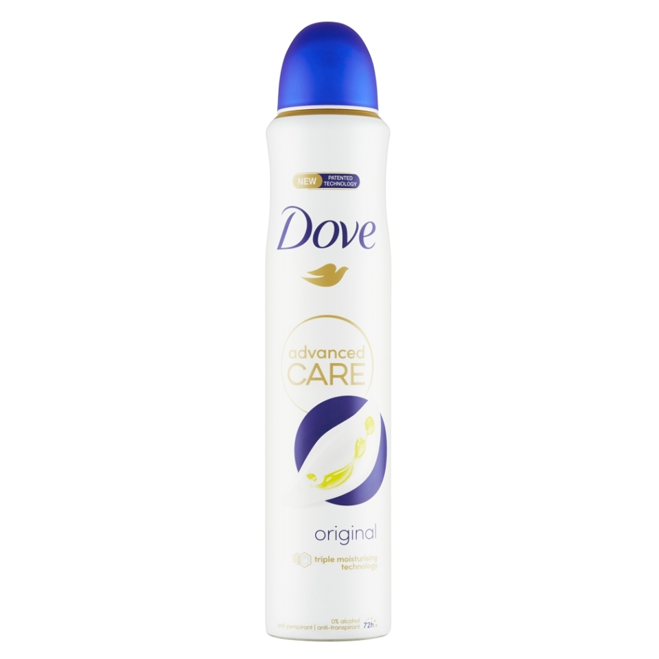 DOVE Advanced Care Original antiperspirant ve spreji 200 ml