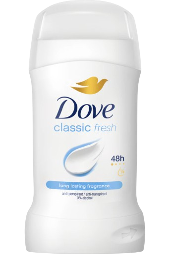 DOVE Classic Fresh Tuhý antiperspirant 50 ml