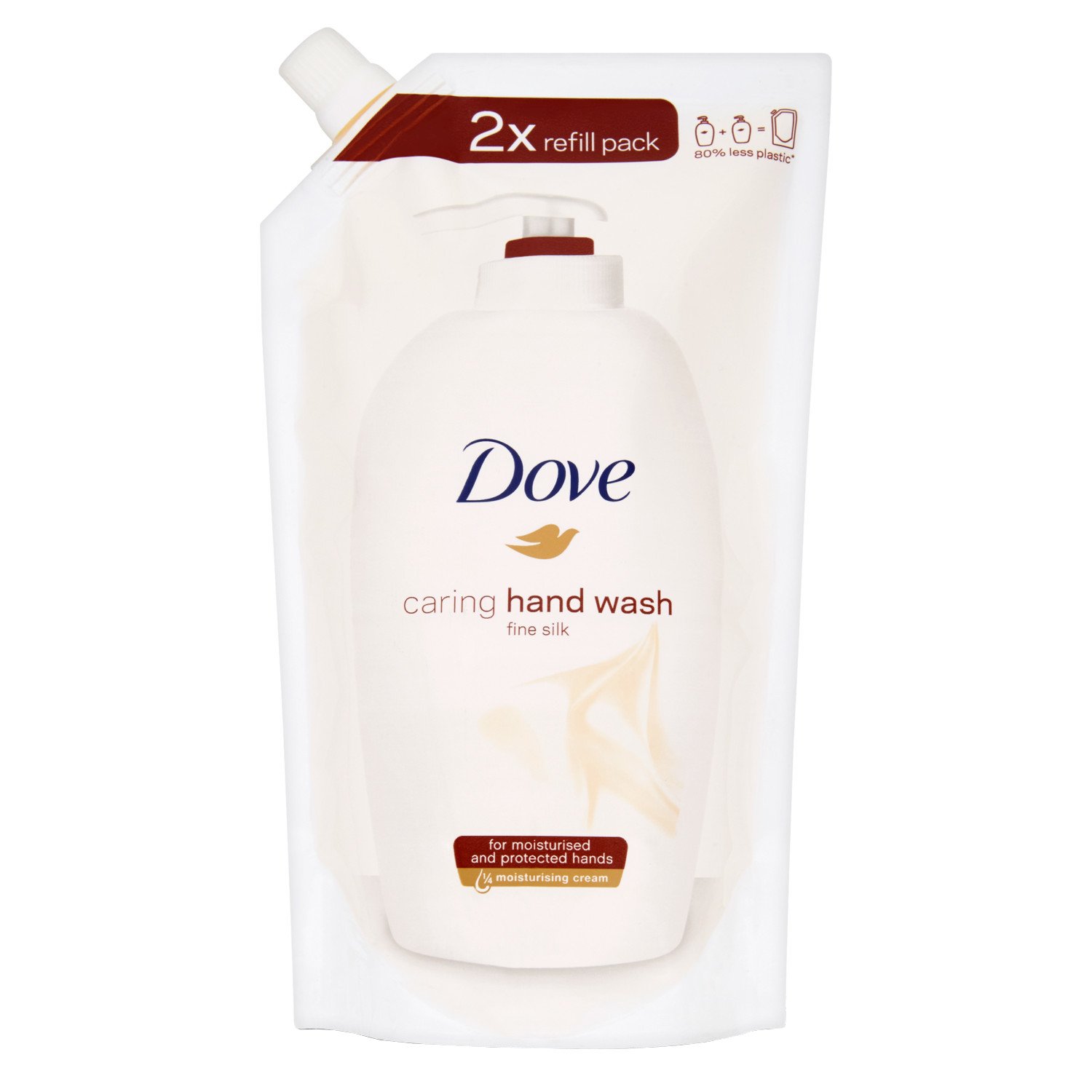 DOVE Hedvábné tekuté mýdlo náhradní náplň 500 ml