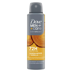 DOVE Men+Care Advanced Sandalwood&Vanilla, Antiperspirant sprej 150 ml