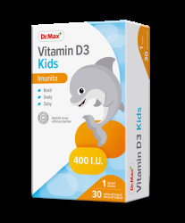 Dr. Max Vitamin D3 Kids 30 kapslí