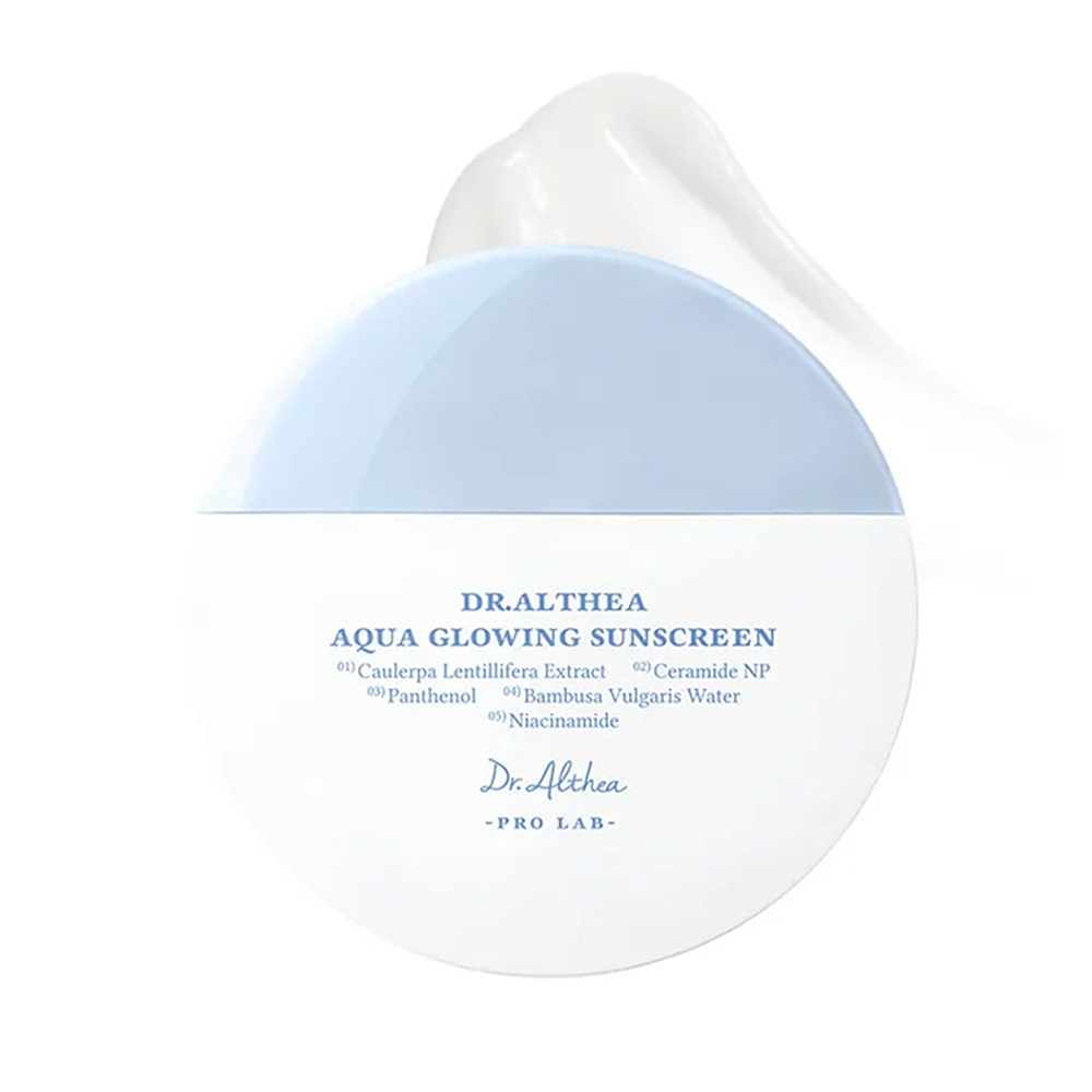 DR. ALTHEA Pro Lab Aqua Glowing SPF50+ Hydratační opalovací krém 45 ml