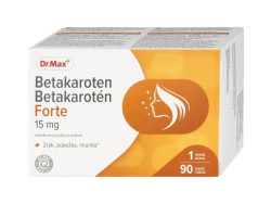 Dr. Max Betakaroten Forte 15 mg 90 kapslí