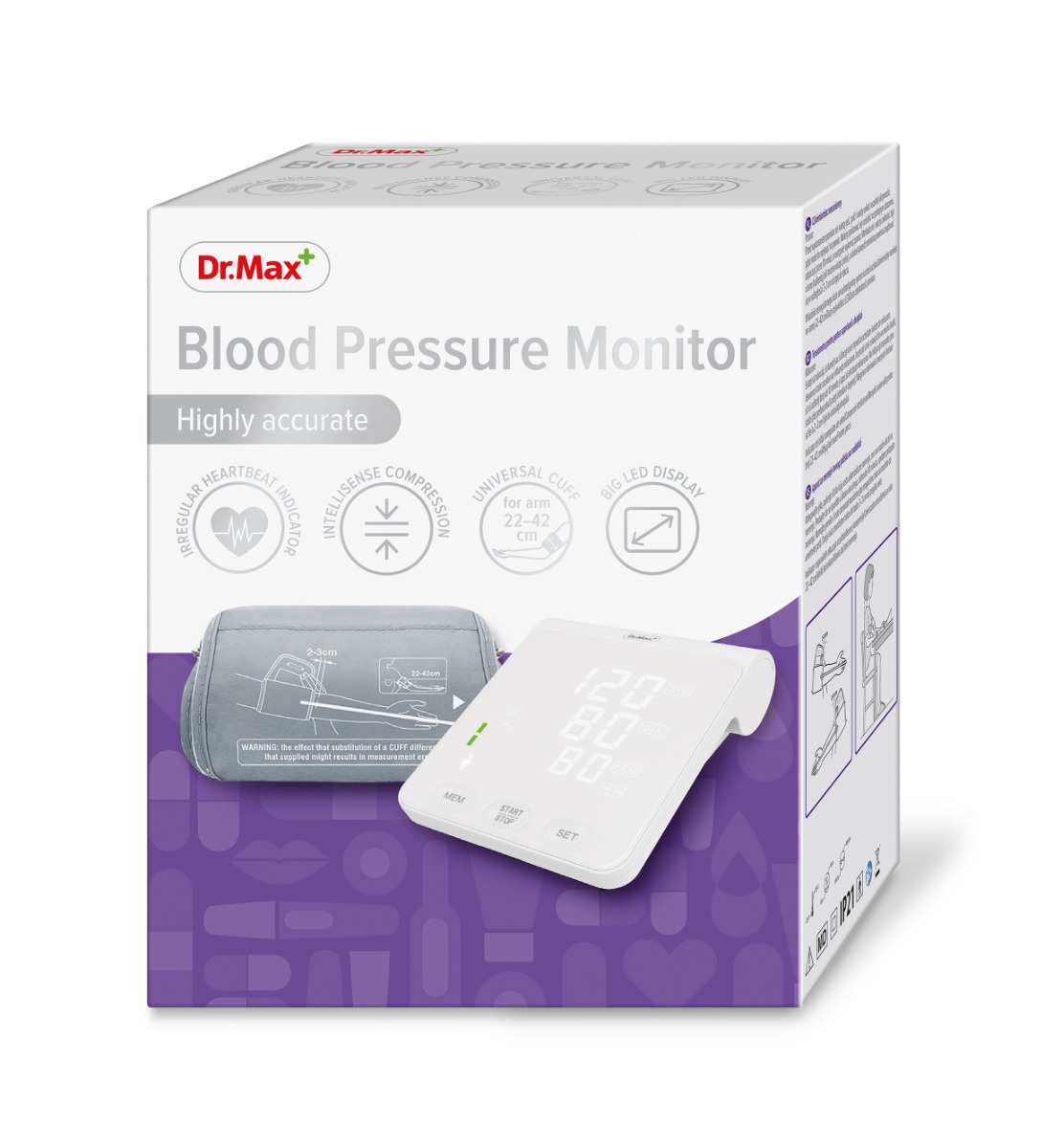 Dr. Max Blood Pressure Monitor 1 ks