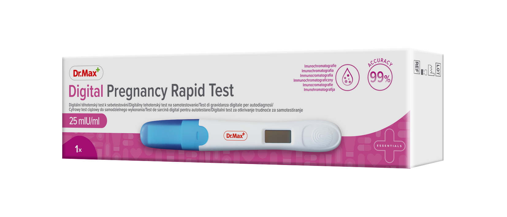 Dr. Max Digital Pregnancy Rapid Test těhotenský test 1 ks
