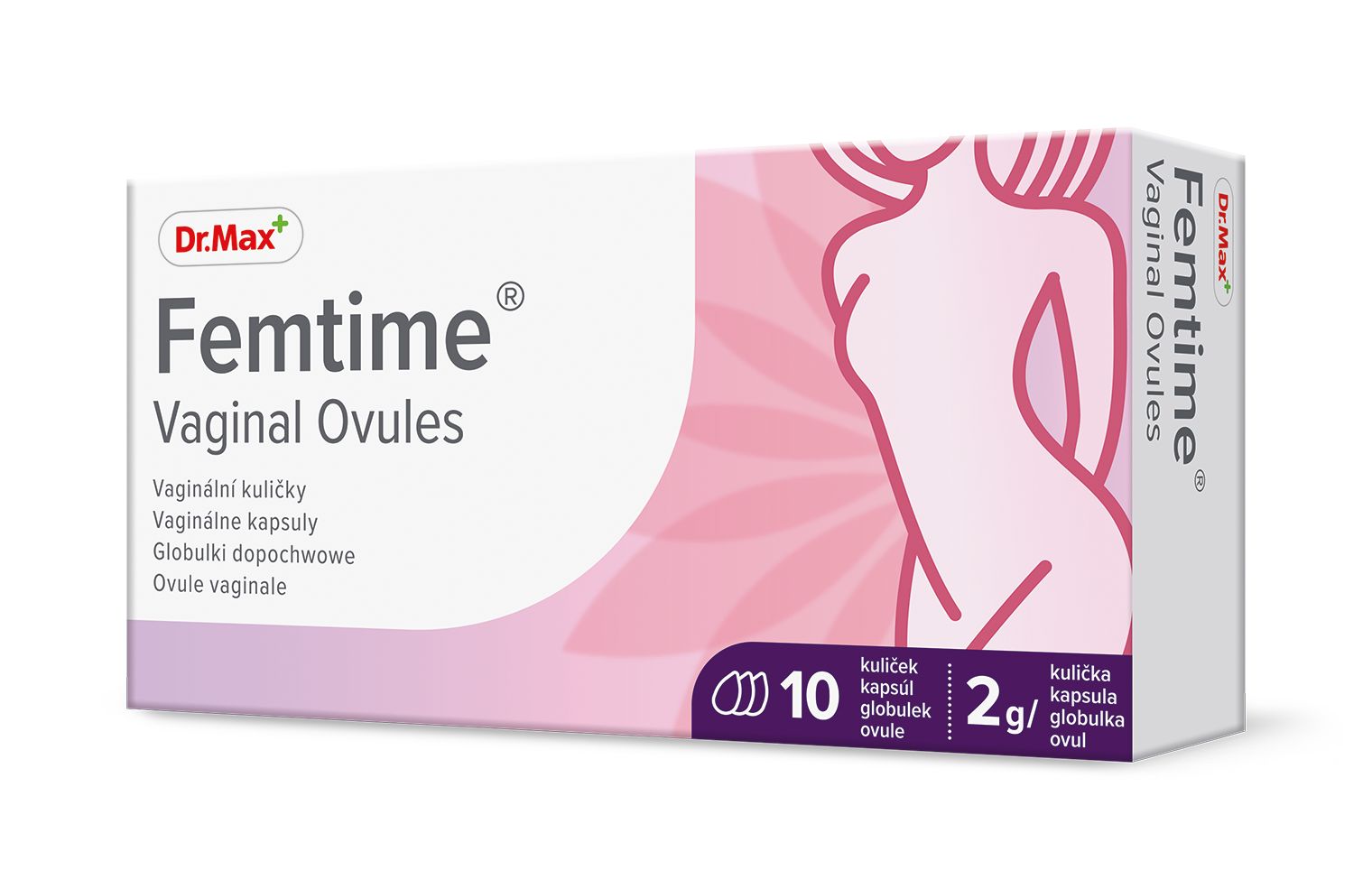 Dr. Max Femtime Vaginal Ovules vaginální kuličky 10 ks