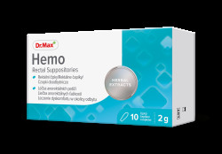 Dr. Max Hemo Rectal Suppositories rektální čípky 10 ks