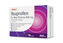 Dr. Max Ibuprofen 400 mg 36 potahovaných tablet