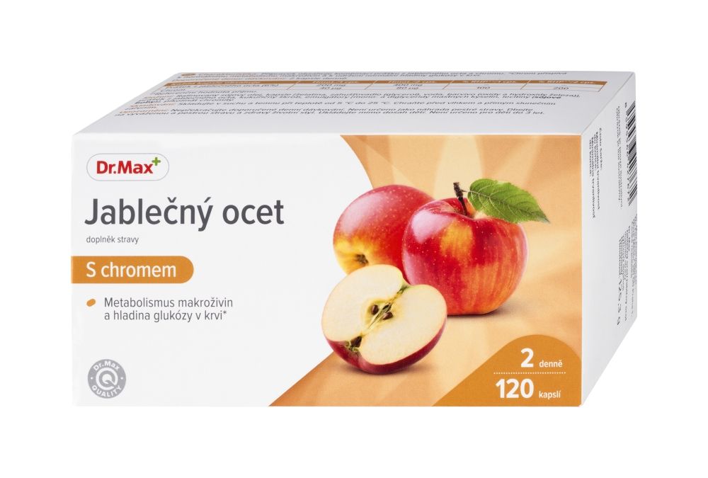 Dr. Max Jablečný ocet 120 kapslí