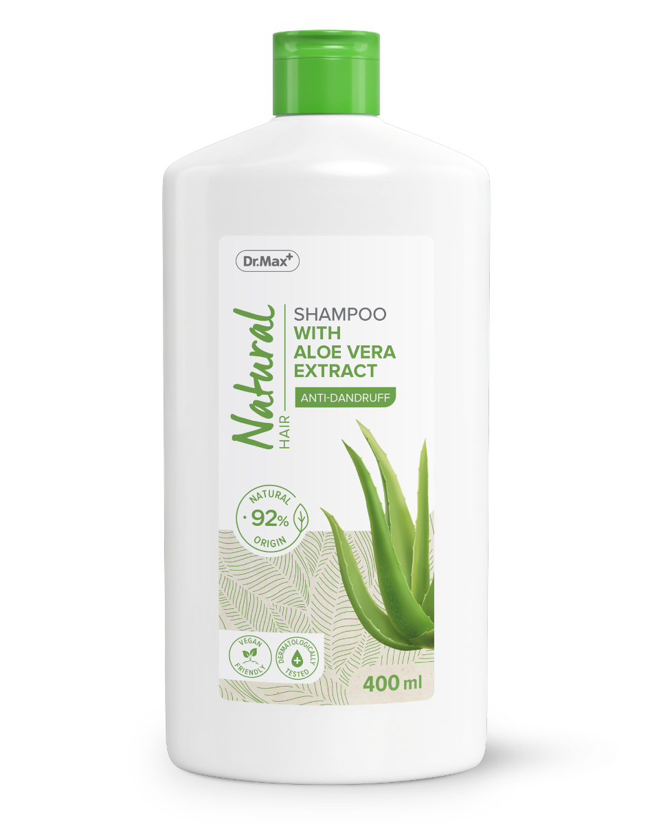 Dr. Max Natural Shampoo with Aloe Vera 400 ml