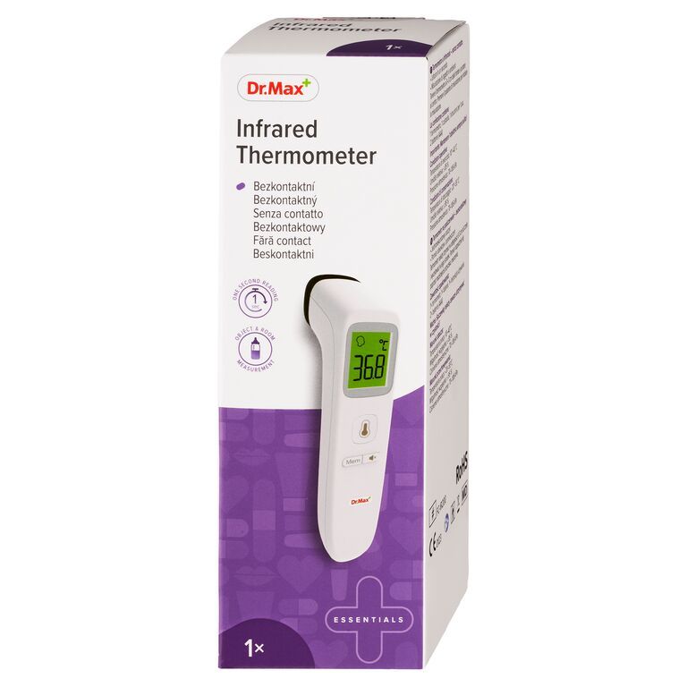 Dr. Max Non-contact Thermometer čelní teploměr 1 ks