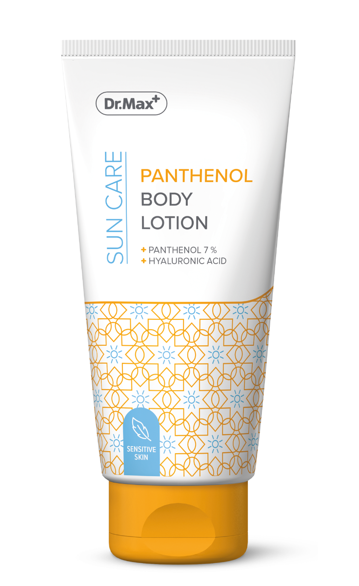 Dr. Max Panthenol 7% tělové mléko s HA 200 ml