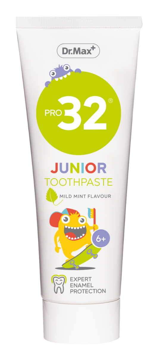 Dr. Max PRO32 Junior zubní pasta 75 ml