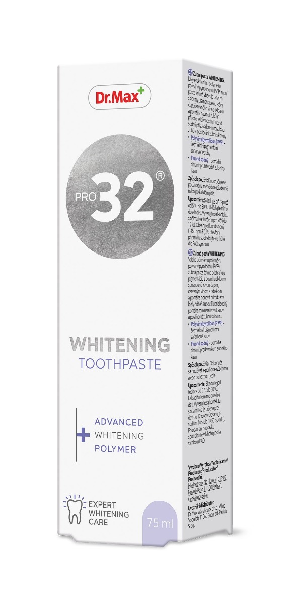 Dr. Max PRO32 Whitening zubní pasta 75 ml