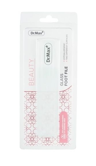 Dr. Max Skleněná škrabka na paty 1 ks