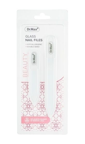 Dr. Max Skleněné pilníky na nehty 2 ks