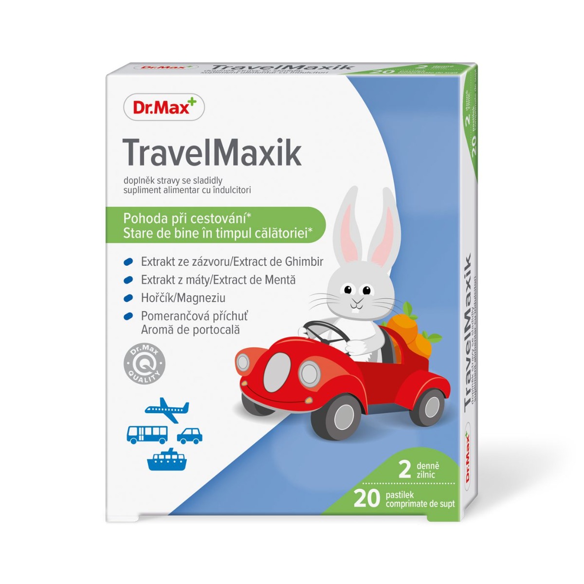 Dr. Max TravelMaxik 20 pastilek