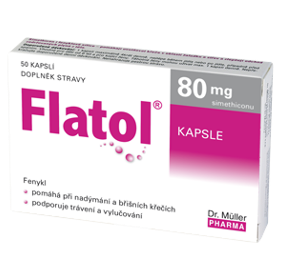 DR. MÜLLER Flatol 80 mg 50 kapslí