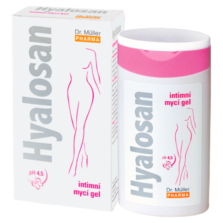 DR. MÜLLER Hyalosan intimní mycí gel 200 ml