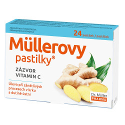 Dr. Müller Müllerovy pastilky se zázvorem 24 pastilek