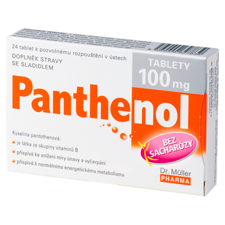 DR. MÜLLER Panthenol tablety 100 mg 24 tablet
