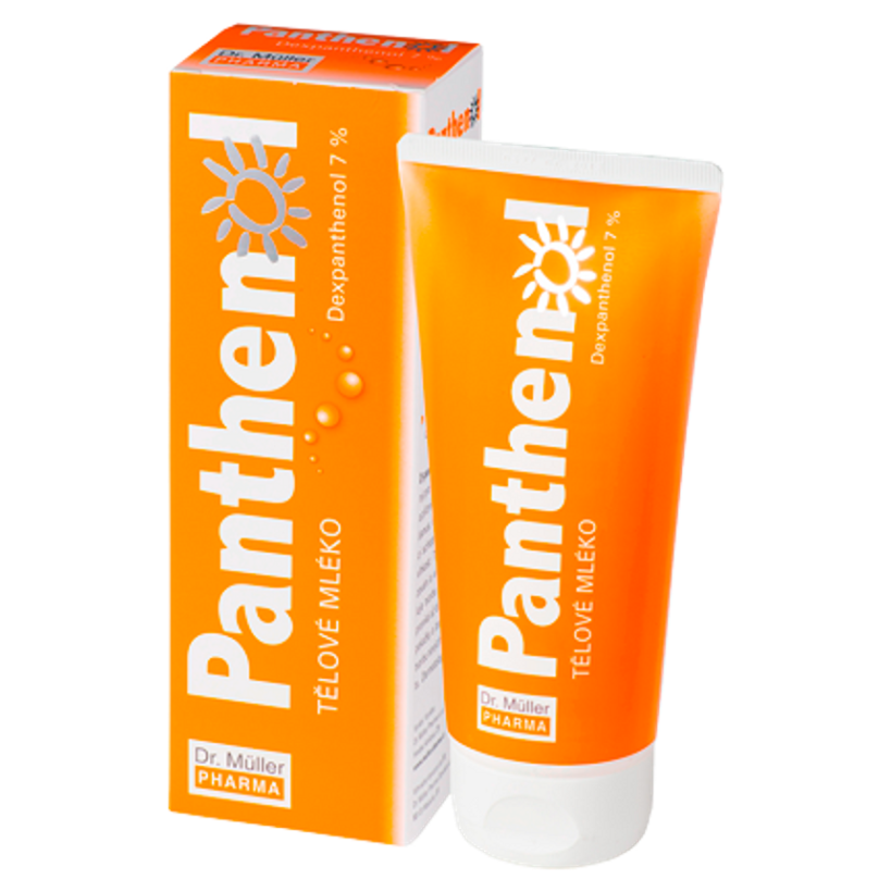 DR. MÜLLER Panthenol tělové mléko 7% 200 ml