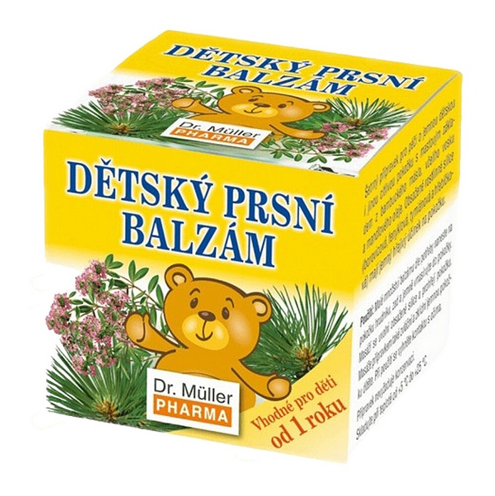 DR. MÜLLER Prsní balzám dětský 50 ml