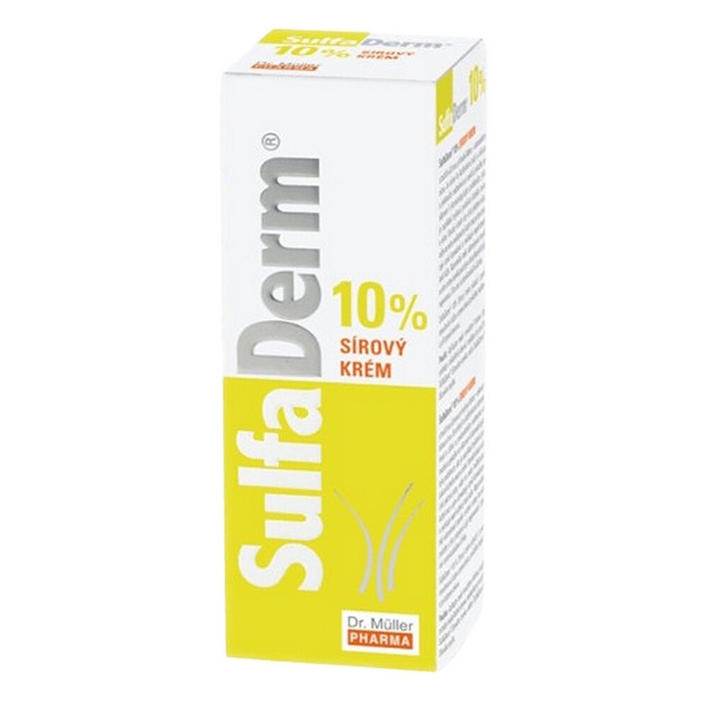 DR. MÜLLER  SulfaDerm sírový krém 10% 200 ml