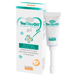 DR. MÜLLER Tea Tree Oil gel pro intimní hygienu ženy 7x7,5 g