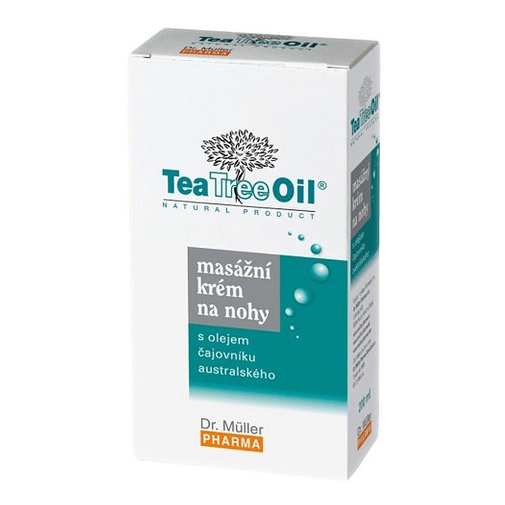 DR. MÜLLER Tea Tree Oil masážní krém na nohy 200 ml