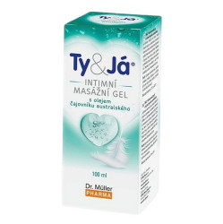 DR. MÜLLER Ty & Já intimní masážní gel s TTO 100 ml