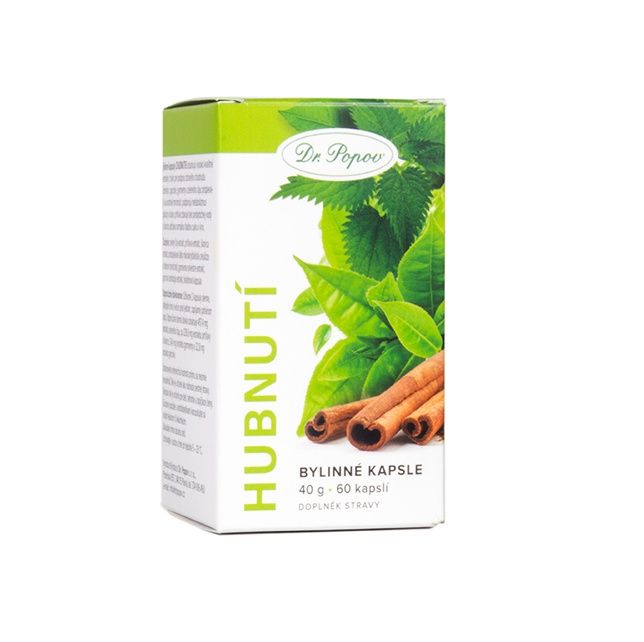 Dr. Popov Hubnutí bylinné kapsle 60 ks