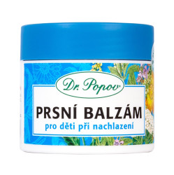 DR. POPOV Masážní prsní balzám pro děti 50 ml