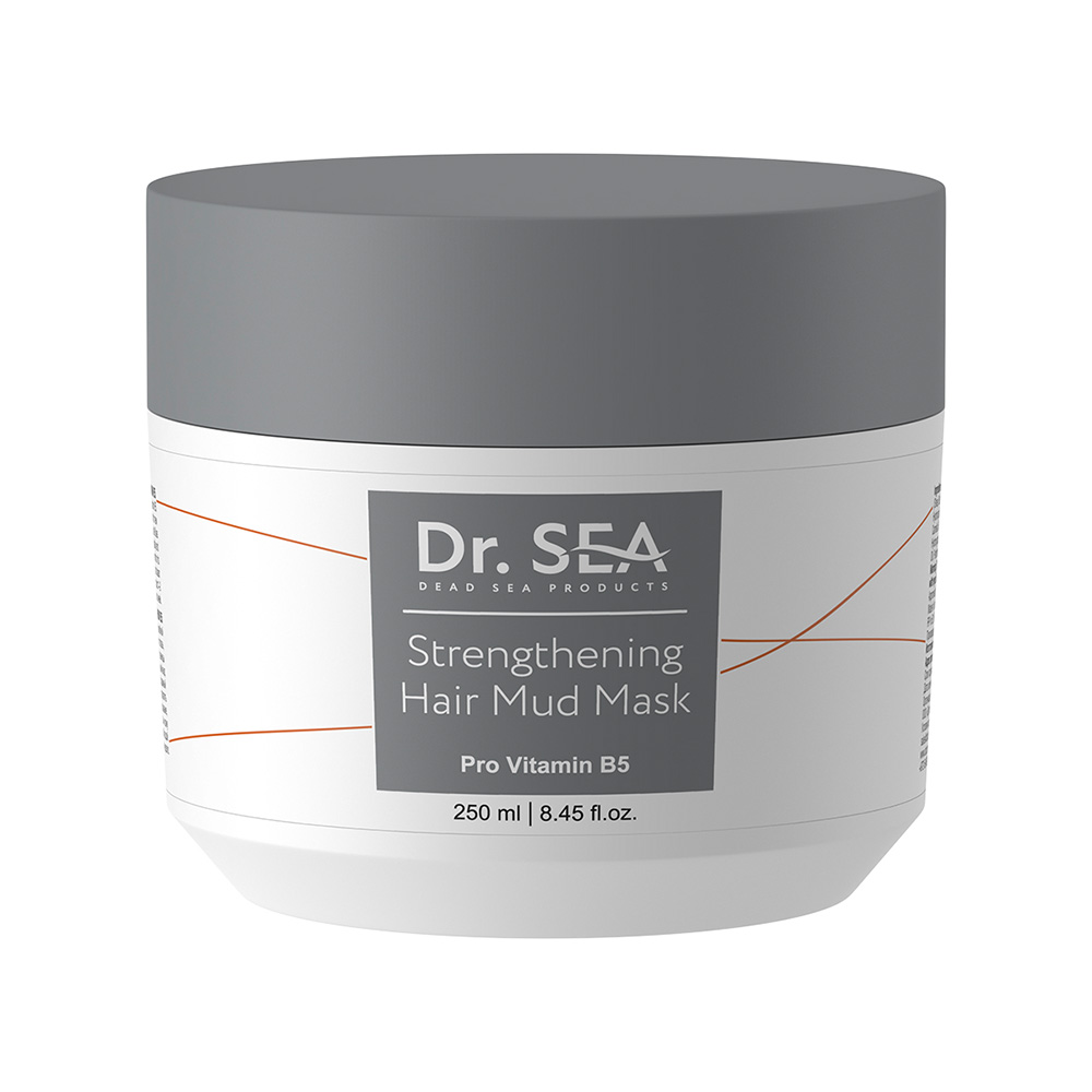 Dr. Sea Strengthening Hair Mud Mask – Pro Vitamin B5 posilující bahenní maska 250 ml