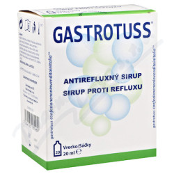 DRUGS MINERALS Gastrotuss sirup sáčky 20 x 20 ml
