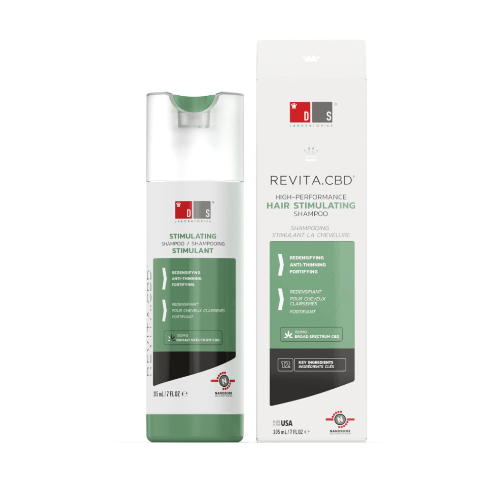 DS LABORATORIES REVITA CBD Šampón proti vypadávání vlasů  205 ml