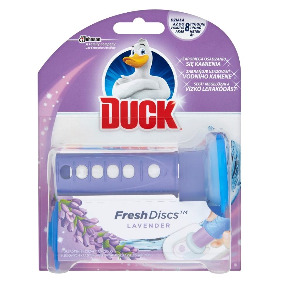 DUCK Fresh Discs Čistič WC Levandule 36 ml
