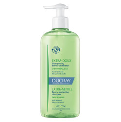 DUCRAY Extra-Doux velmi jemný ochranný šampon pro časté mytí 400 ml