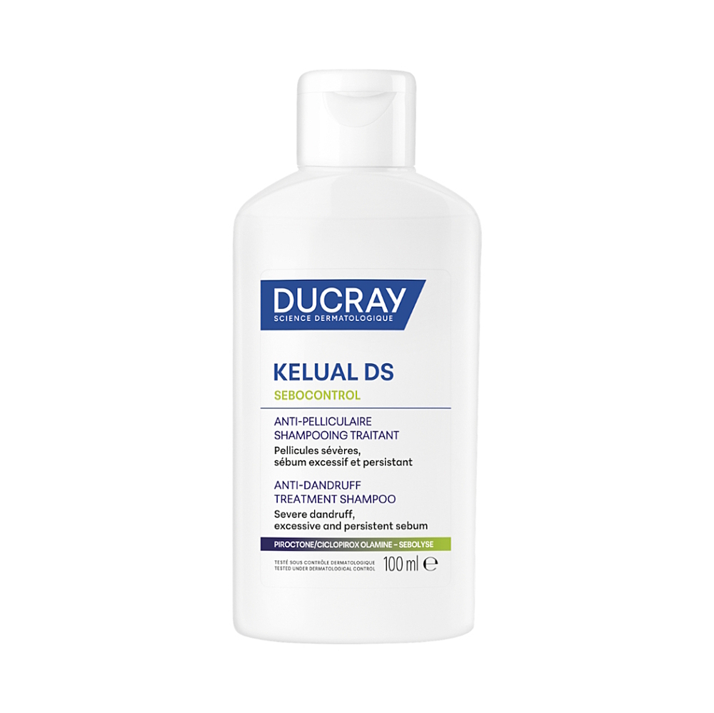 DUCRAY Kelual DS Sebocontrol pečující šampon proti lupům 100 ml